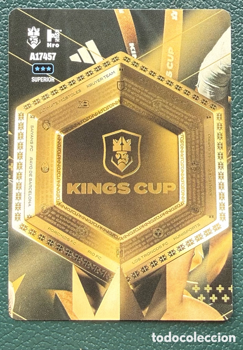 Football Stickers: A17457 ULTIMATE MOSTOLES CAMPEONES FICHAS ALBUM KINGS LEAGUE INFOJOBS 2024 KOLEX