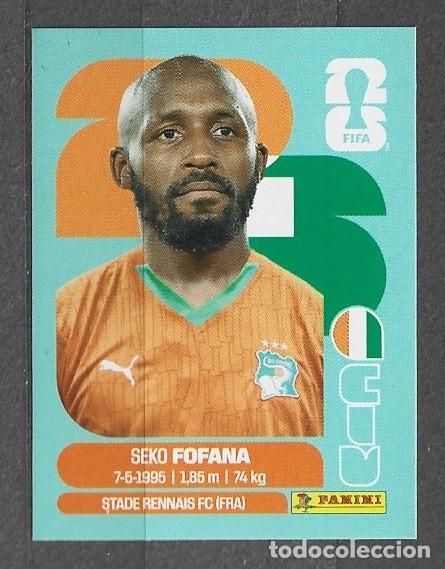 Cromos de f&uacute;tbol: Mundial 2026 - Seko Fofana - N&deg; 11 - C&ocirc;te D,lvoire