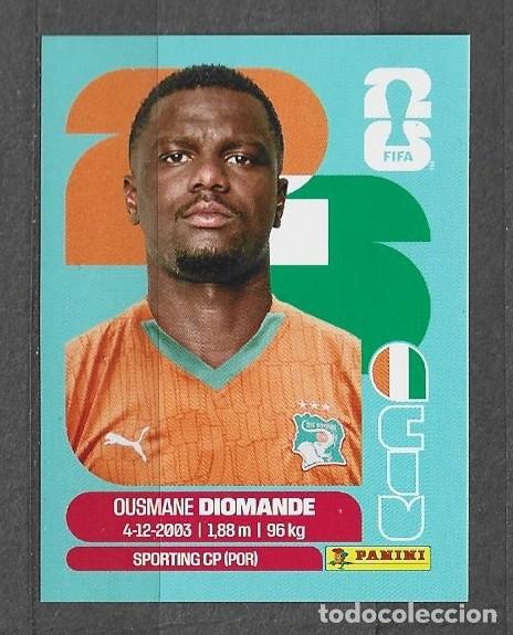 Cromos de f&uacute;tbol: Mundial 2026 - Ousmane Diomande - N&deg; 9 - C&ocirc;te D,lvoire