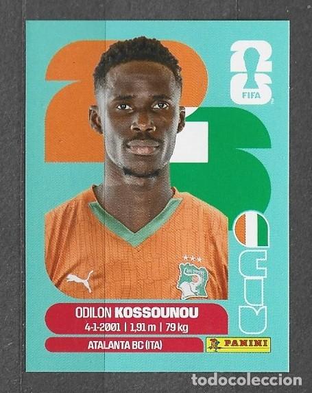 Cromos de f&uacute;tbol: Mundial 2026 - Odilon Kossounou - N&deg; 5 - C&ocirc;te D,lvoire