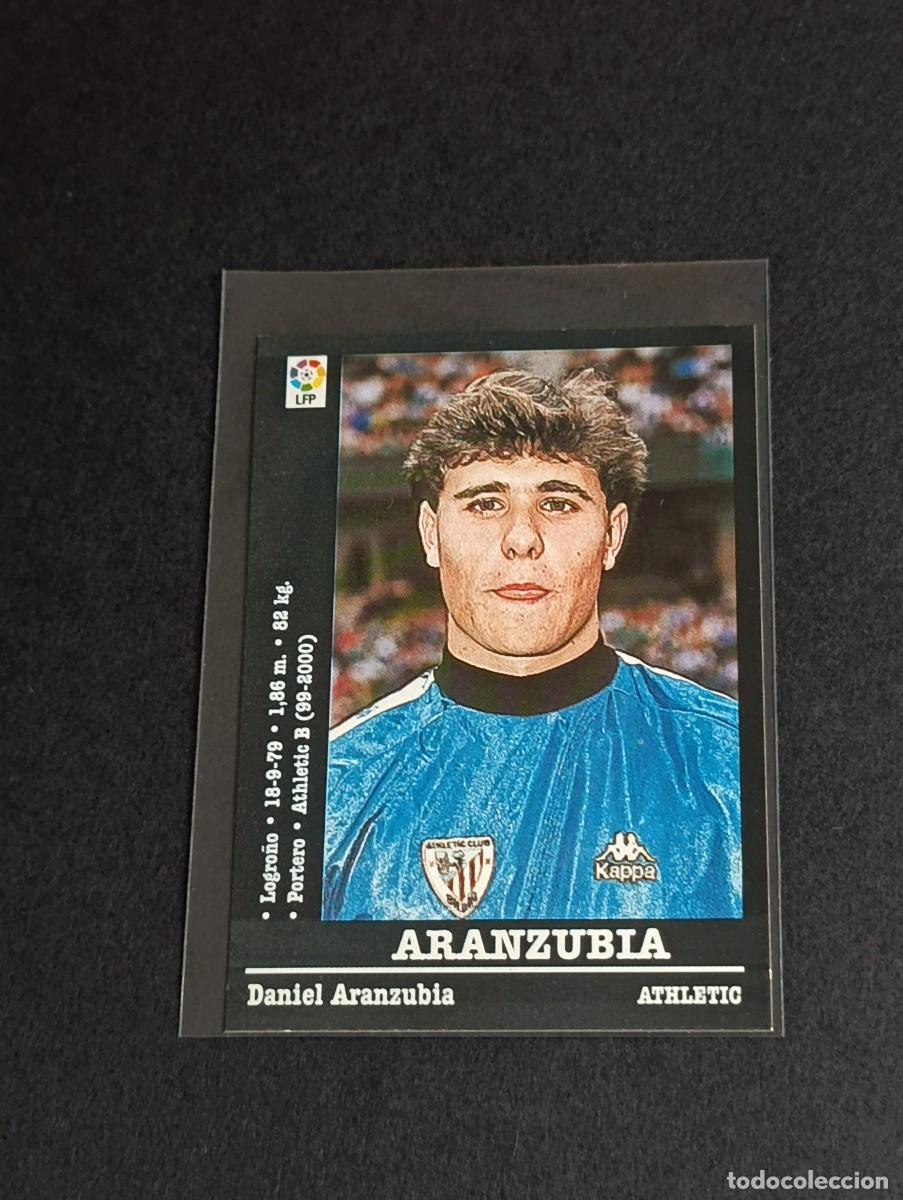 Cromos de f&uacute;tbol: ARANZUBIA COLOCA #187A ATHLETIC CLUB - LA LIGA 2000 2001 PANINI SPORTS 00 01 NUNCA PEGADO 187 A