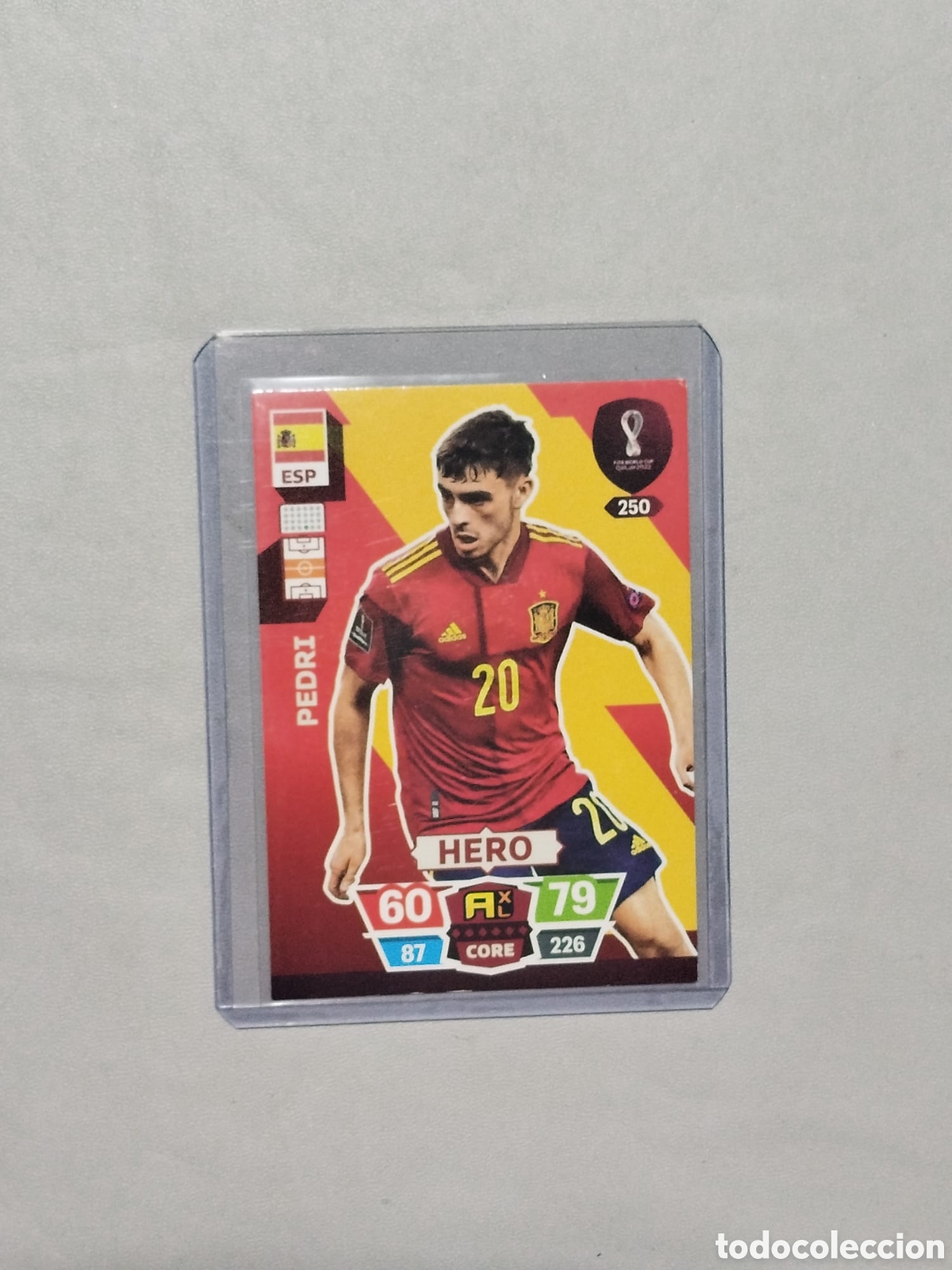 Cromos de f&uacute;tbol: Carta Pedri fifa world cup qatar 2022
