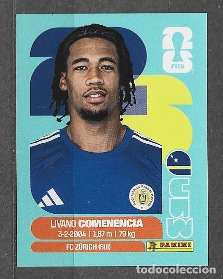 Cromos de f&uacute;tbol: Mundial 2026 - Livano Comenencia - N&deg; 9 - Cura&Ccedil;ao