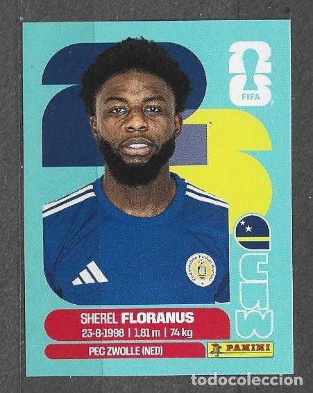 Cromos de f&uacute;tbol: Mundial 2026 - Sherel Floranus - N&deg; 4 - Cura&Ccedil;ao
