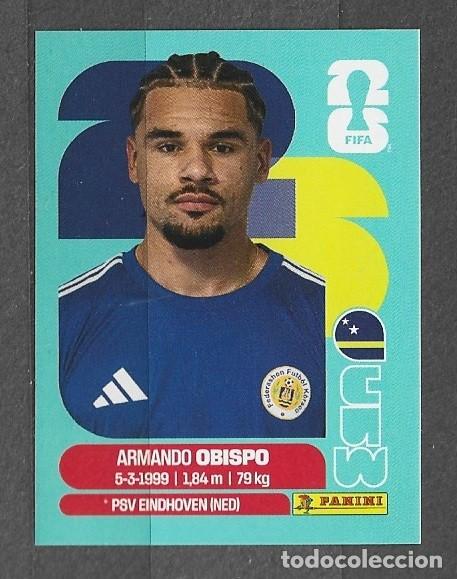 Cromos de f&uacute;tbol: Mundial 2026 - Armando Obispo - N&deg; 3 - Cura&Ccedil;ao