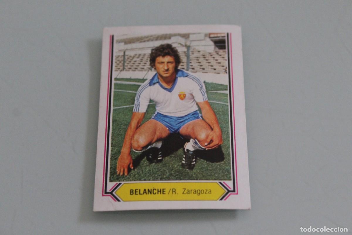 Cromos de f&uacute;tbol: ESTE 80 81 BELANCHE RECUPERADO DE &Aacute;LBUM