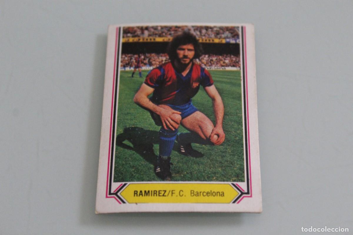 Cromos de f&uacute;tbol: ESTE 80 81 RAMIREZ RECUPERADO DE &Aacute;LBUM