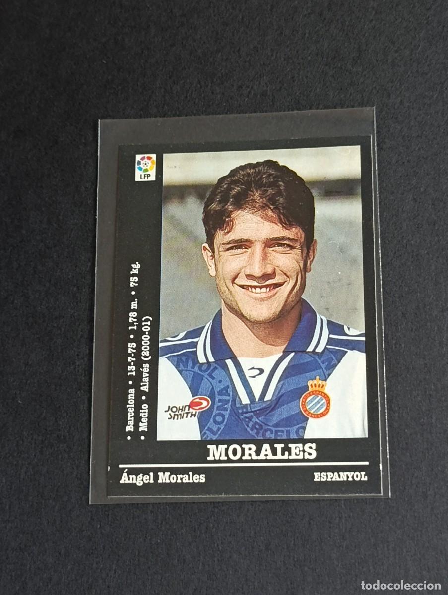 Cromos de f&uacute;tbol: MORALES COLOCA #229A RCD ESPANYOL - LA LIGA 2000 2001 PANINI SPORTS 00 01 NUNCA PEGADO 229 A