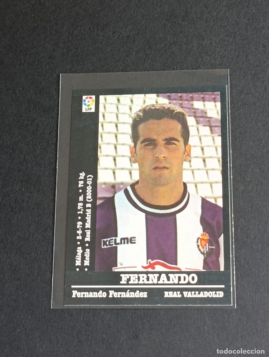 Cromos de f&uacute;tbol: FERNANDO COLOCA #130A REAL VALLADOLID - LA LIGA 2000 2001 PANINI SPORTS 00 01 NUNCA PEGADO 130 A