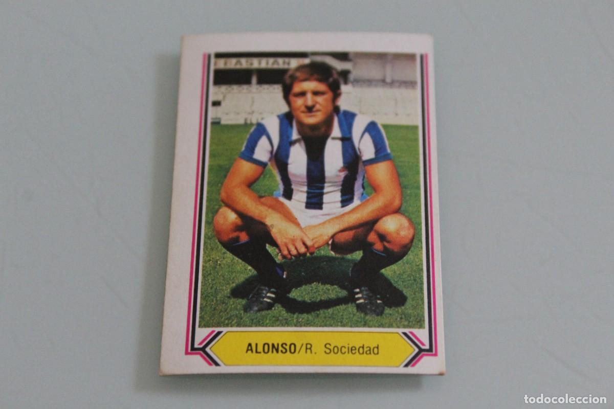 Cromos de f&uacute;tbol: ESTE 80 81 ALONSO RECUPERADO DE &Aacute;LBUM