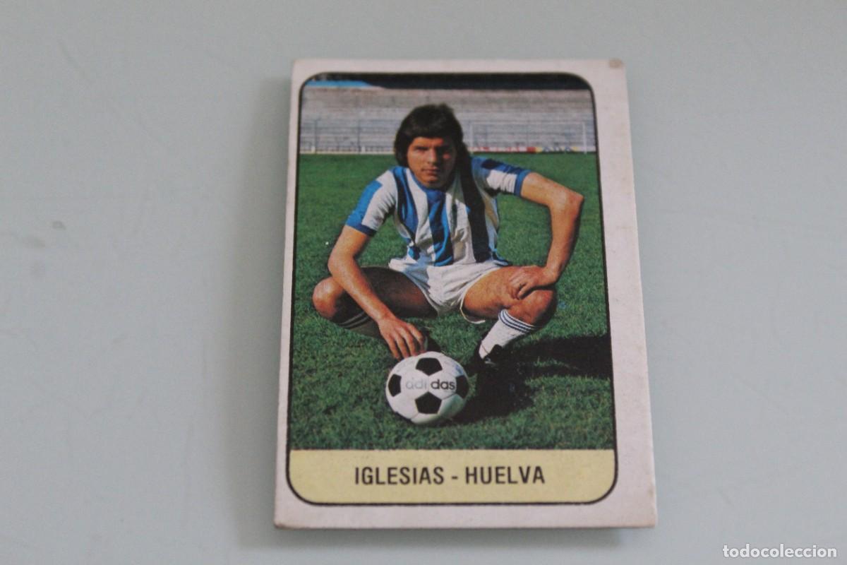 Cromos de f&uacute;tbol: ESTE 78 79 IGLESIAS RECUPERADO DE &Aacute;LBUM