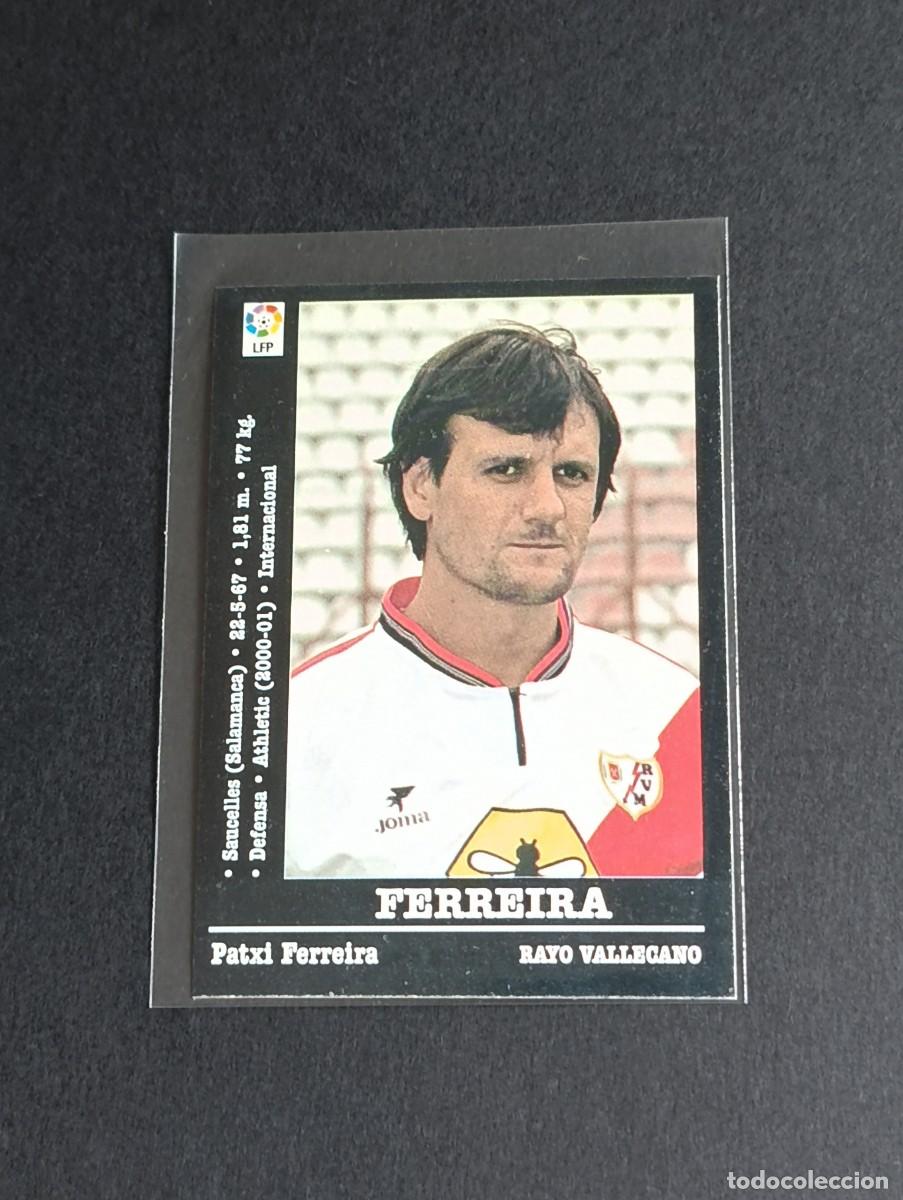 Cromos de f&uacute;tbol: FERREIRA COLOCA #142A RAYO VALLECANO - LA LIGA 2000 2001 PANINI SPORTS 00 01 NUNCA PEGADO 142 A