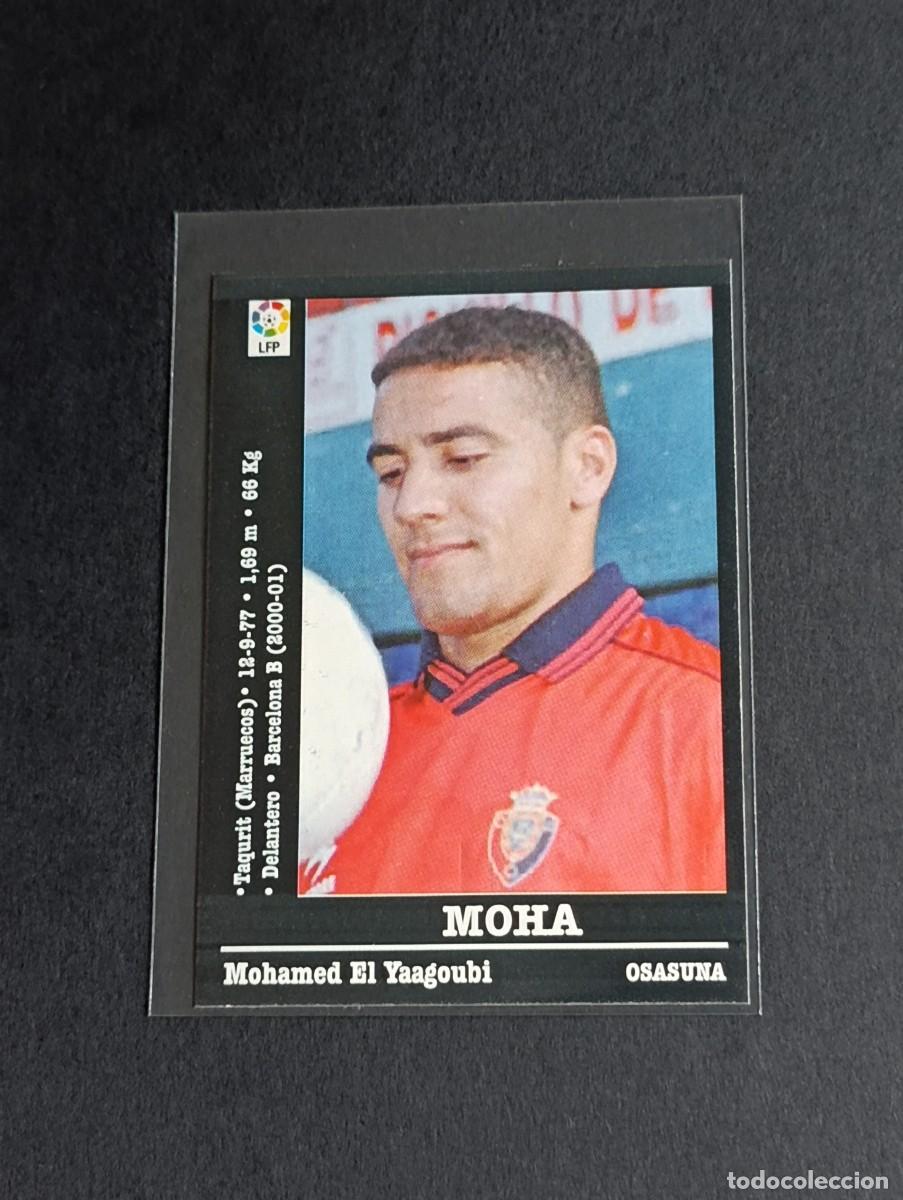 Cromos de f&uacute;tbol: MOHA COLOCA #320A CA OSASUNA - LA LIGA 2000 2001 PANINI SPORTS 00 01 NUNCA PEGADO 320 A