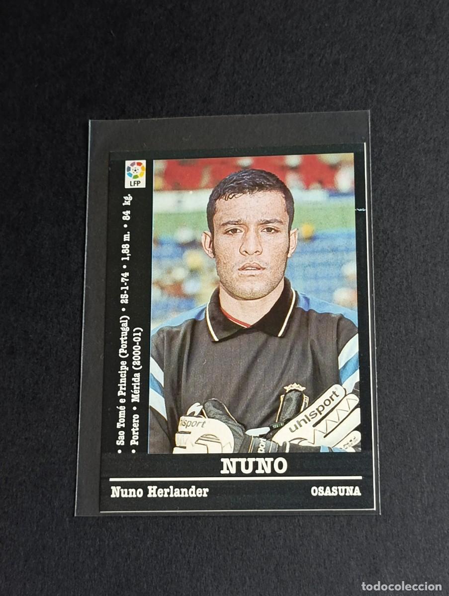 Cromos de f&uacute;tbol: NUNO COLOCA #308A CA OSASUNA - LA LIGA 2000 2001 PANINI SPORTS 00 01 NUNCA PEGADO 308 A