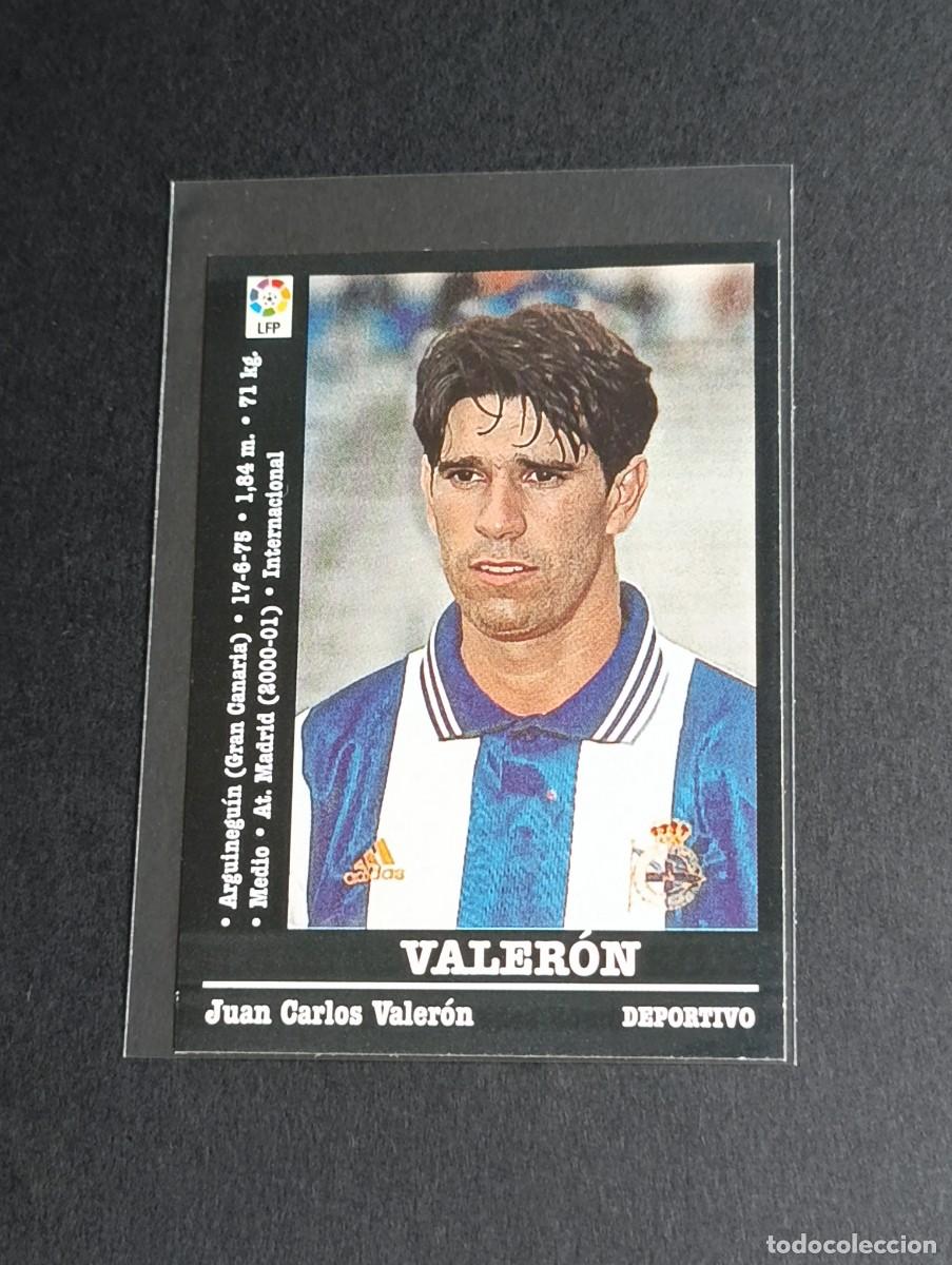 Cromos de f&uacute;tbol: VALER&Oacute;N COLOCA #10A RC DEPORTIVO CORU&Ntilde;A - LA LIGA 2000 2001 PANINI SPORTS 00 01 NUNCA PEGADO 10 A