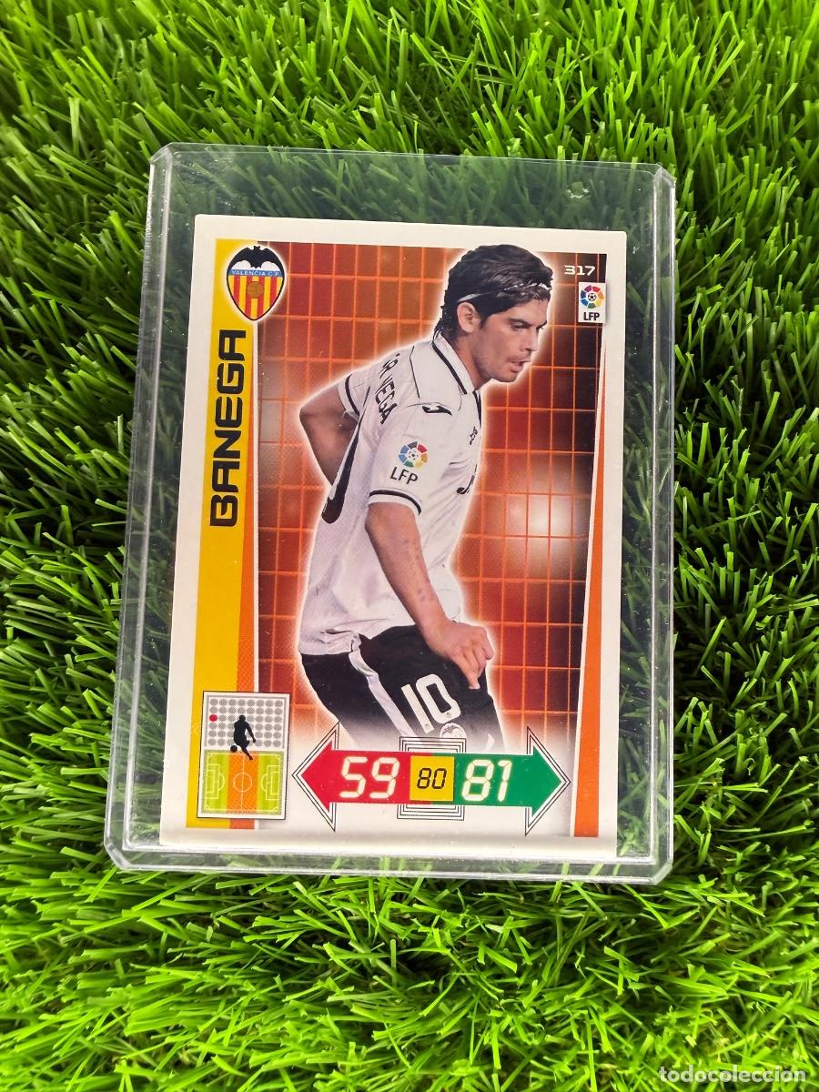 Cromos de f&uacute;tbol: N&ordm; 317 Banega Valencia CF Adrenalyn XL 12 13