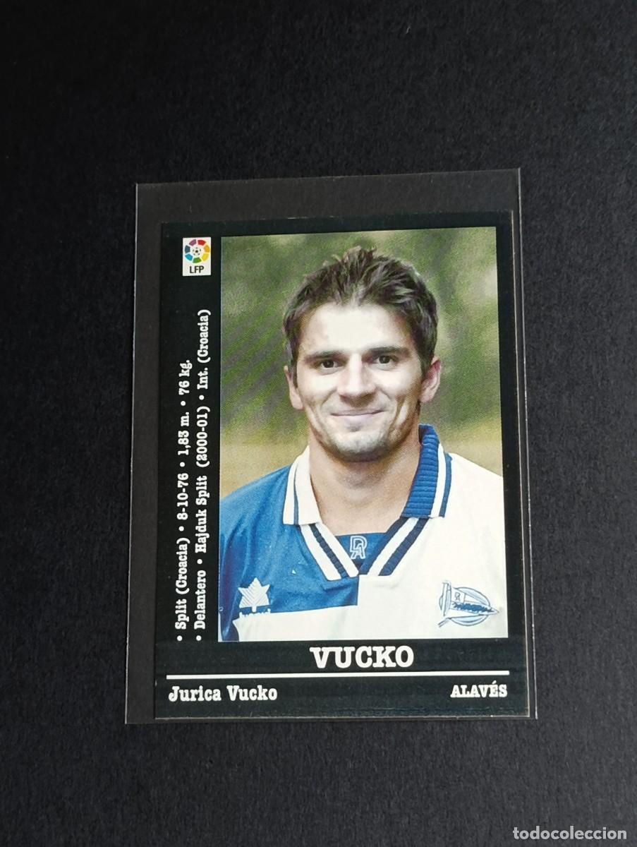 Cromos de f&uacute;tbol: VUCKO COLOCA #99A DEPORTIVO ALAV&Eacute;S - LA LIGA 2000 2001 PANINI SPORTS 00 01 NUNCA PEGADO 99 A