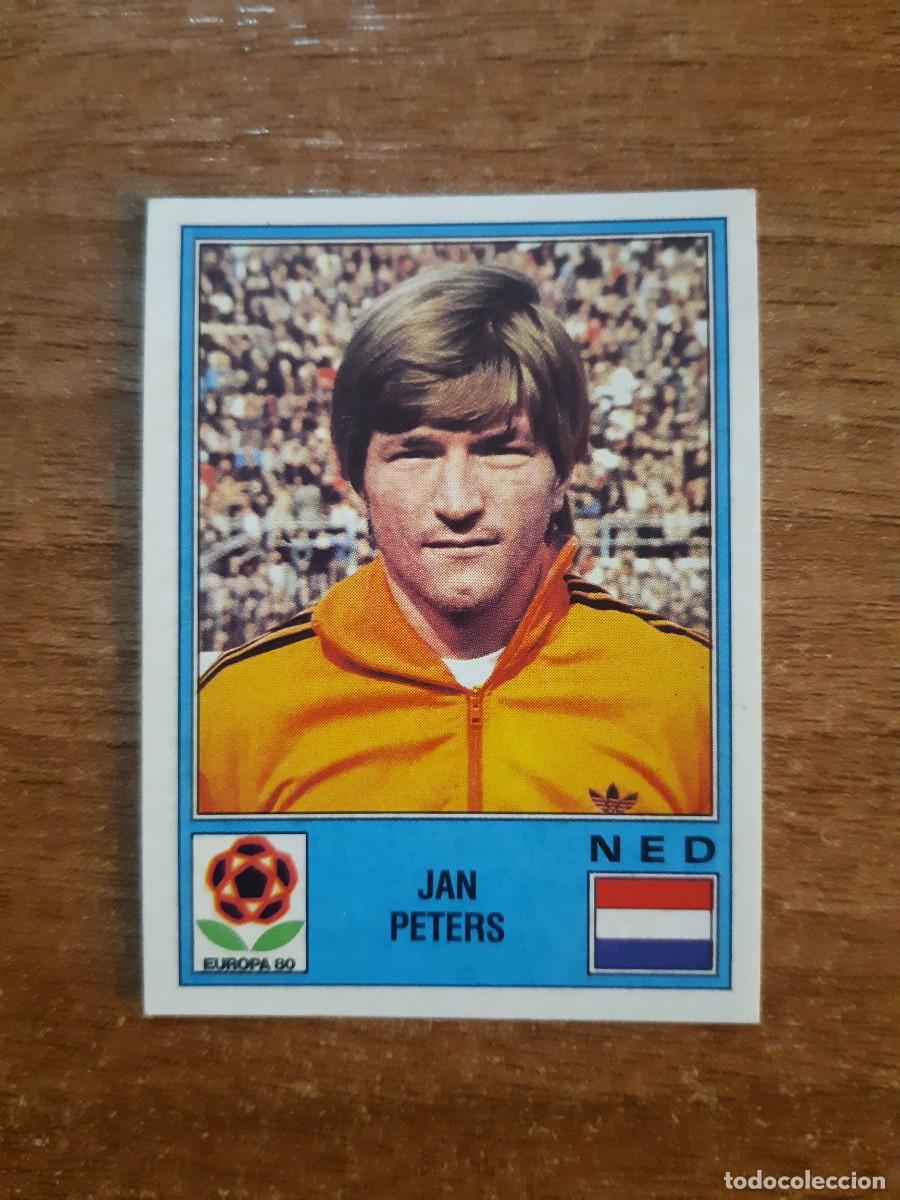 Cromos de f&uacute;tbol: N&deg;75 JAN PETERS HOLANDA EUROPA 80 PANINI EURO ITALIA 1980 PANINI.NUNCA PEGADO, SIN PEGAR