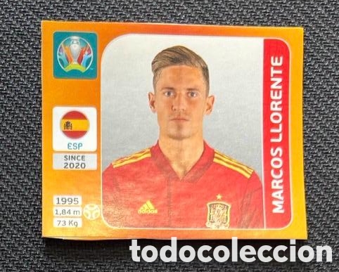 Cromos de f&uacute;tbol: STICKER MARCOS LLORENTE SELECCI&Oacute;N ESPA&Ntilde;OLA ESPA&Ntilde;A