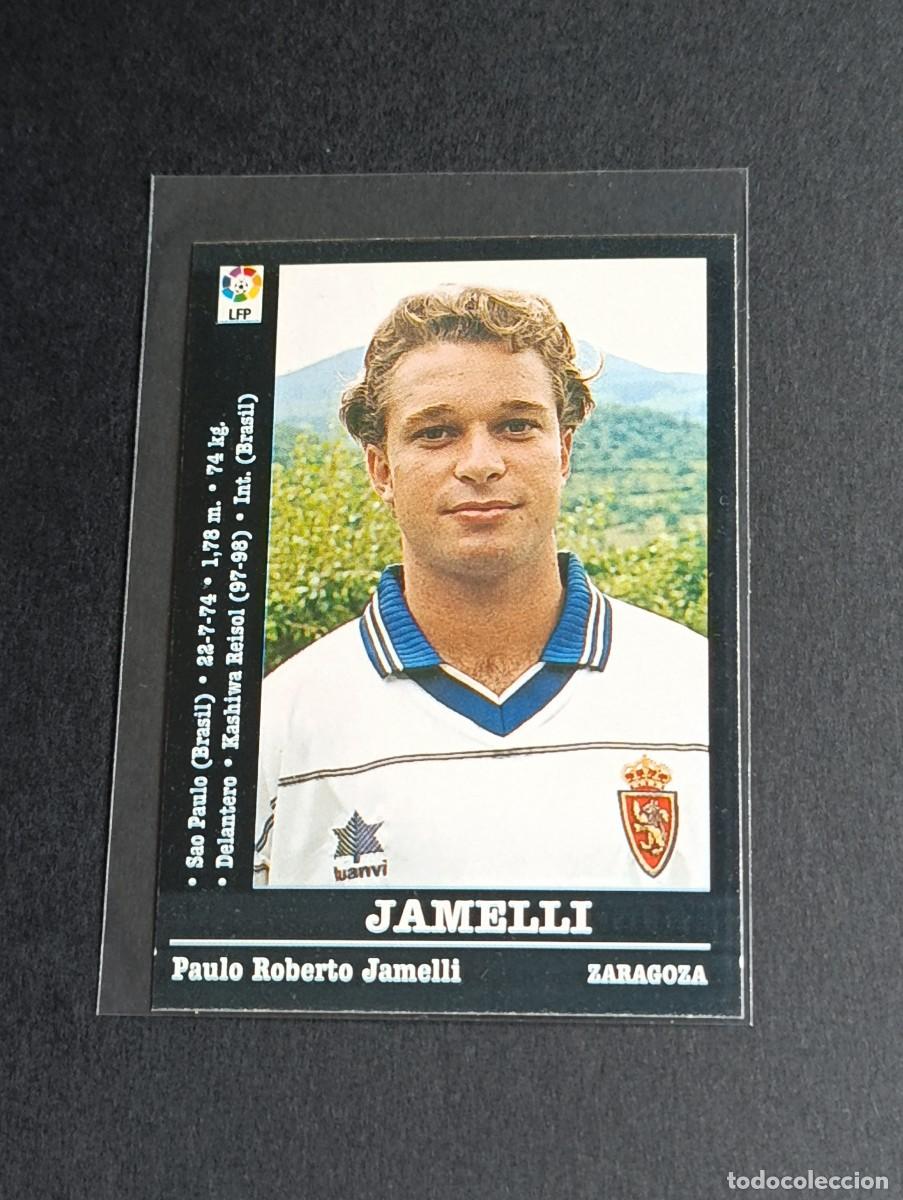 Cromos de f&uacute;tbol: JAMELLI COLOCA #66A REAL ZARAGOZA - LA LIGA 2000 2001 PANINI SPORTS 00 01 NUNCA PEGADO 66 A