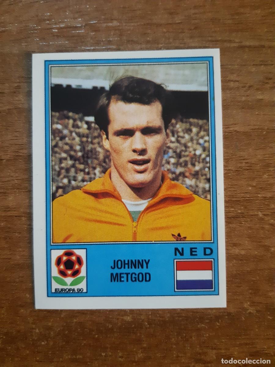 Cromos de f&uacute;tbol: N&deg;74 JOHNNY METGOD HOLANDA EUROPA 80 PANINI EURO ITALIA 1980 PANINI.NUNCA PEGADO, SIN PEGAR