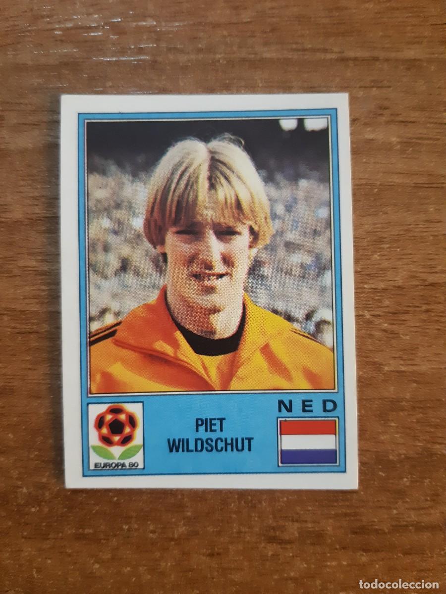 Cromos de f&uacute;tbol: N&deg;73 PIET WILDSCHUT HOLANDA EUROPA 80 PANINI EURO ITALIA 1980 PANINI.NUNCA PEGADO, SIN PEGAR