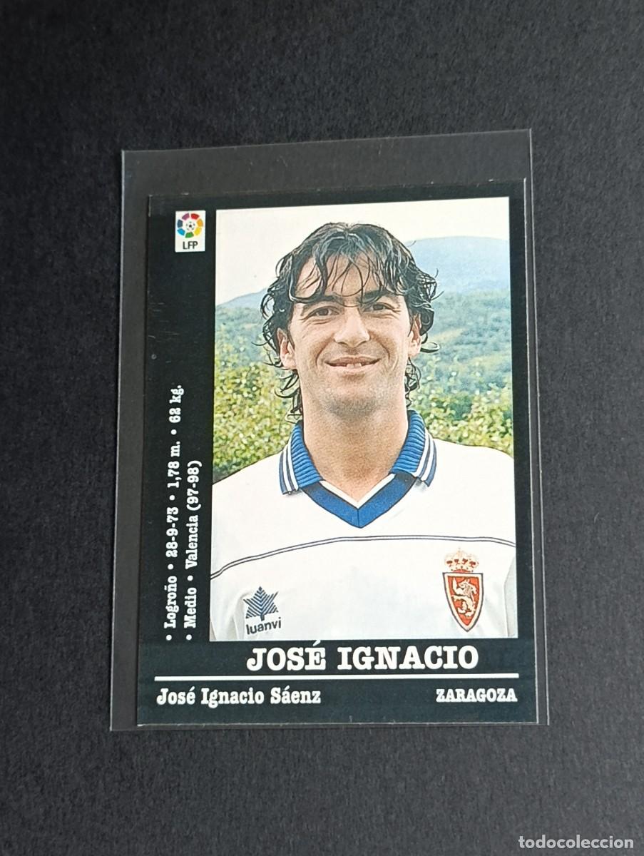 Cromos de f&uacute;tbol: JOSE IGNACIO COLOCA #61A REAL ZARAGOZA - LA LIGA 2000 2001 PANINI SPORTS 00 01 NUNCA PEGADO 61 A