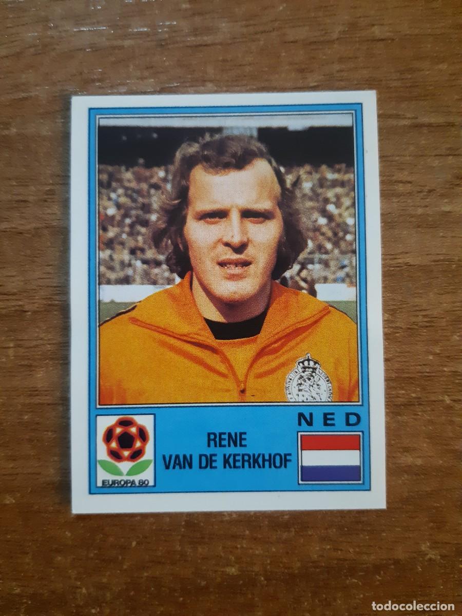 Cromos de f&uacute;tbol: N&deg;70 RENE VAN DE KERKHOF HOLANDA EUROPA 80 PANINI EURO ITALIA 1980 PANINI.NUNCA PEGADO, SIN PEGAR