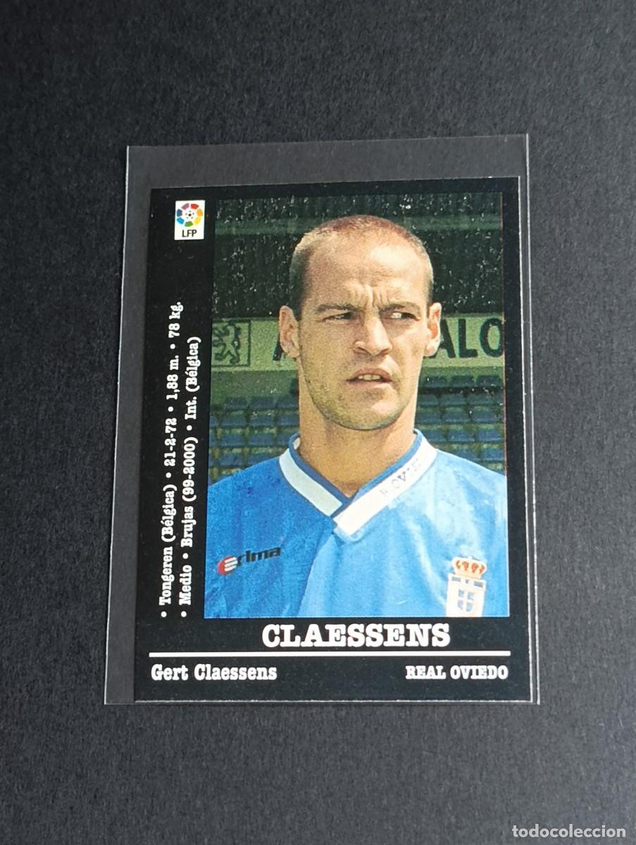 Cromos de f&uacute;tbol: CLAESSENS COLOCA #267A REAL OVIEDO - LA LIGA 2000 2001 PANINI SPORTS 00 01 NUNCA PEGADO 267 A