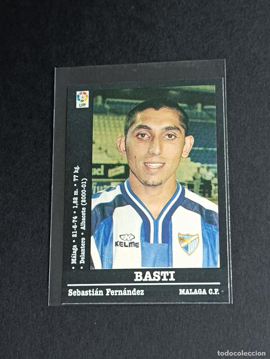 Cromos de f&uacute;tbol: BASTI COLOCA #203A M&Aacute;LAGA CF - LA LIGA 2000 2001 PANINI SPORTS 00 01 NUNCA PEGADO 203 A