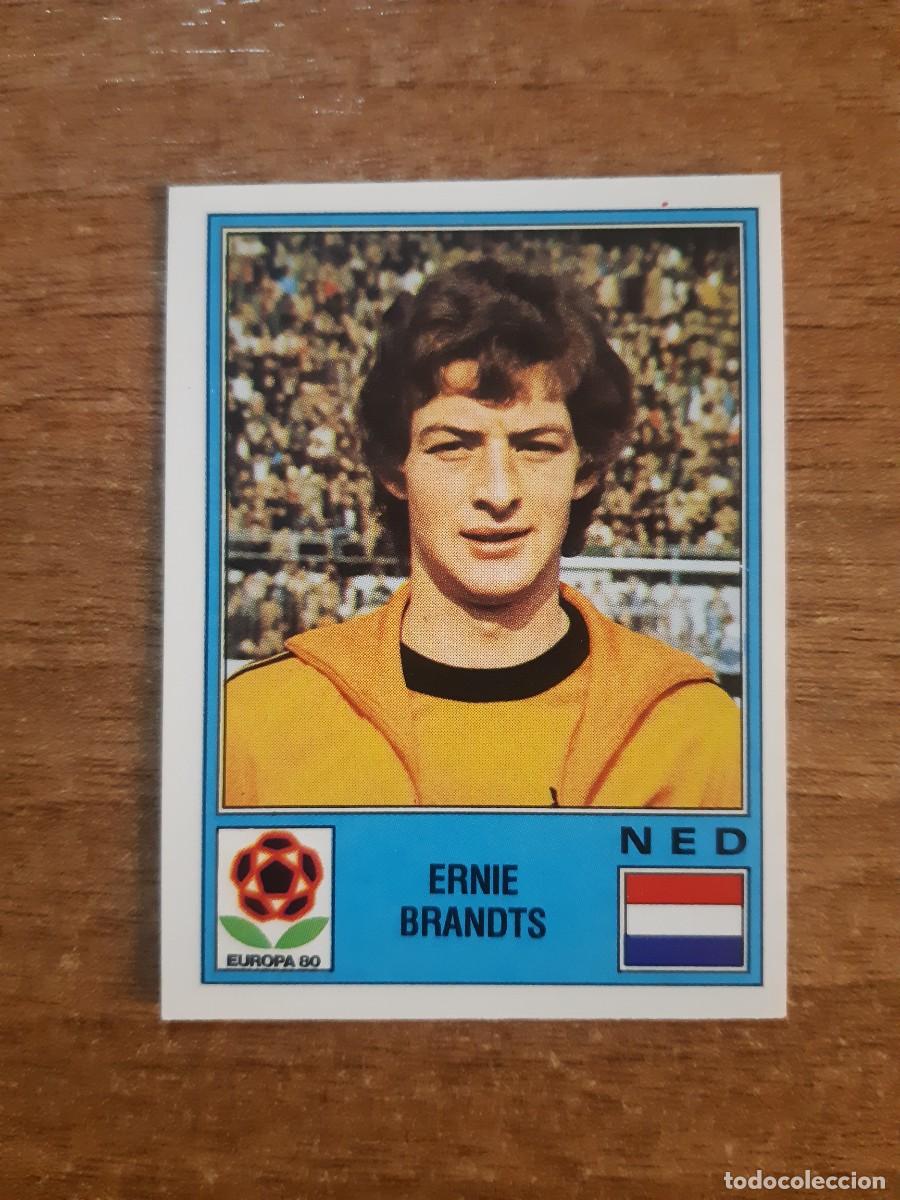 Cromos de f&uacute;tbol: N&deg;63 ERNIE BRANDTS HOLANDA EUROPA 80 PANINI EURO ITALIA 1980 PANINI.NUNCA PEGADO, SIN PEGAR