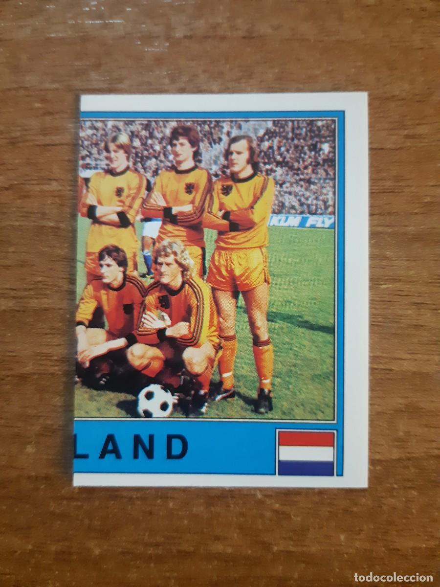 Cromos de f&uacute;tbol: N&deg;58 ALINEACI&Oacute;N NEDERLAND HOLANDA EUROPA 80 PANINI EURO ITALIA 1980 PANINI.NUNCA PEGADO, SIN PEGAR