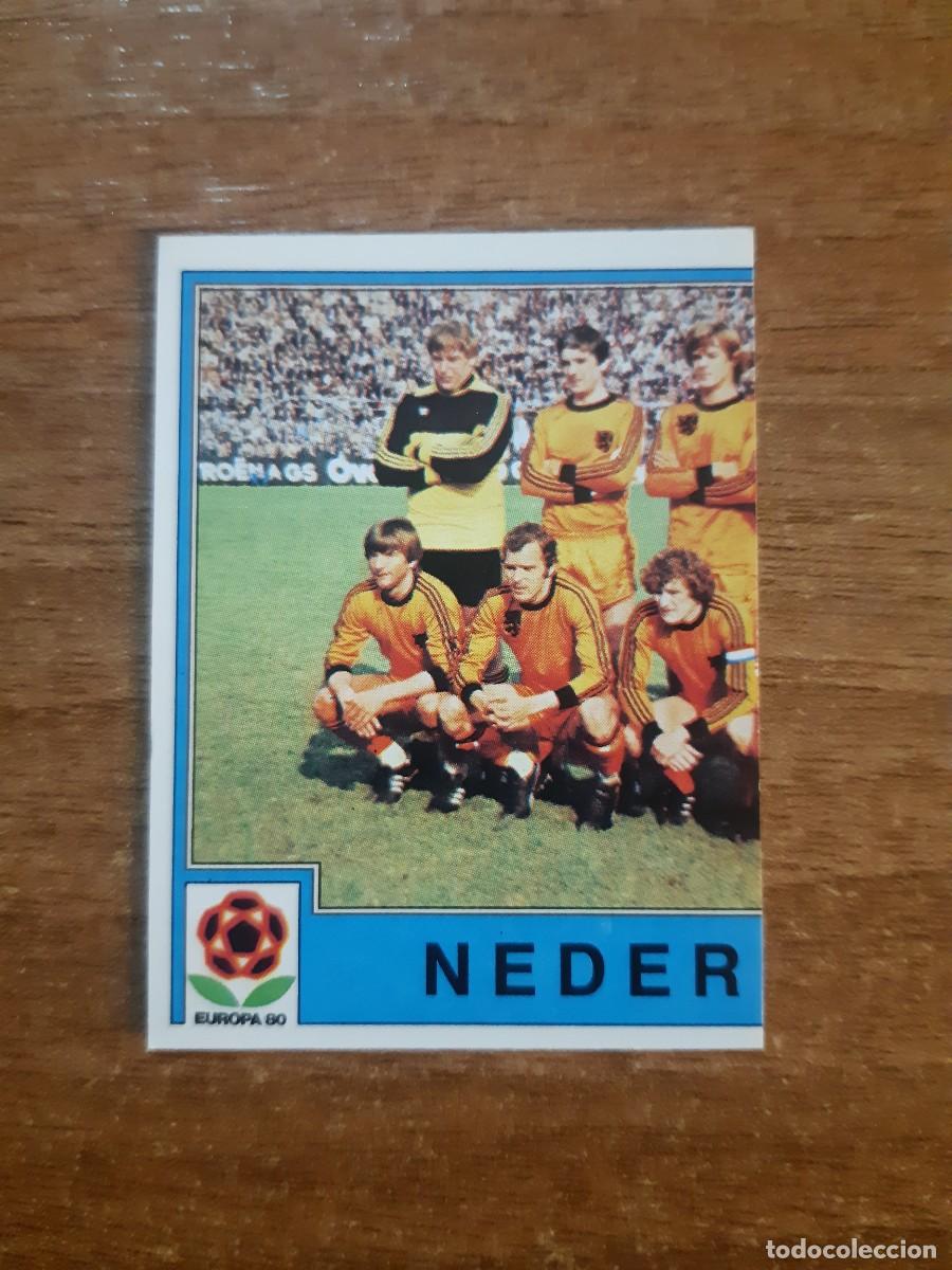Cromos de f&uacute;tbol: N&deg;57 ALINEACI&Oacute;N NEDERLAND HOLANDA EUROPA 80 PANINI EURO ITALIA 1980 PANINI.NUNCA PEGADO, SIN PEGAR