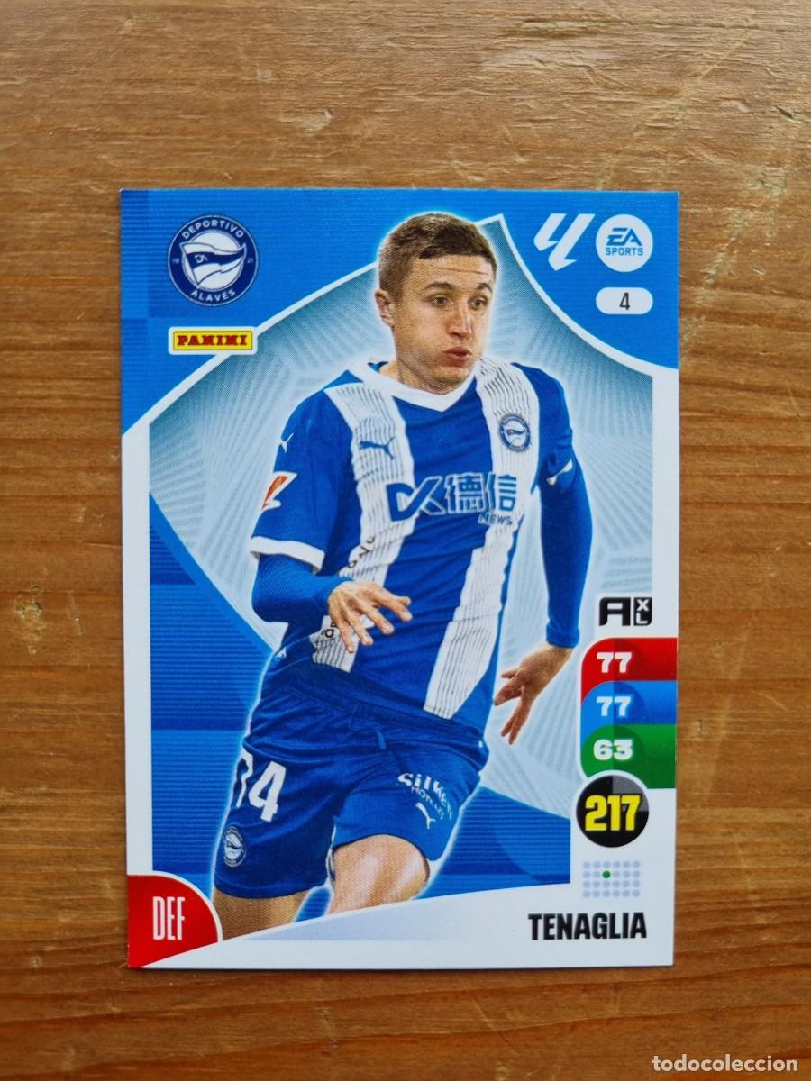 Cromos de f&uacute;tbol: 4 TENAGLIA (Deportivo Alav&eacute;s). Liga 2024 2025 24 25 Adrenalyn XL (Panini)