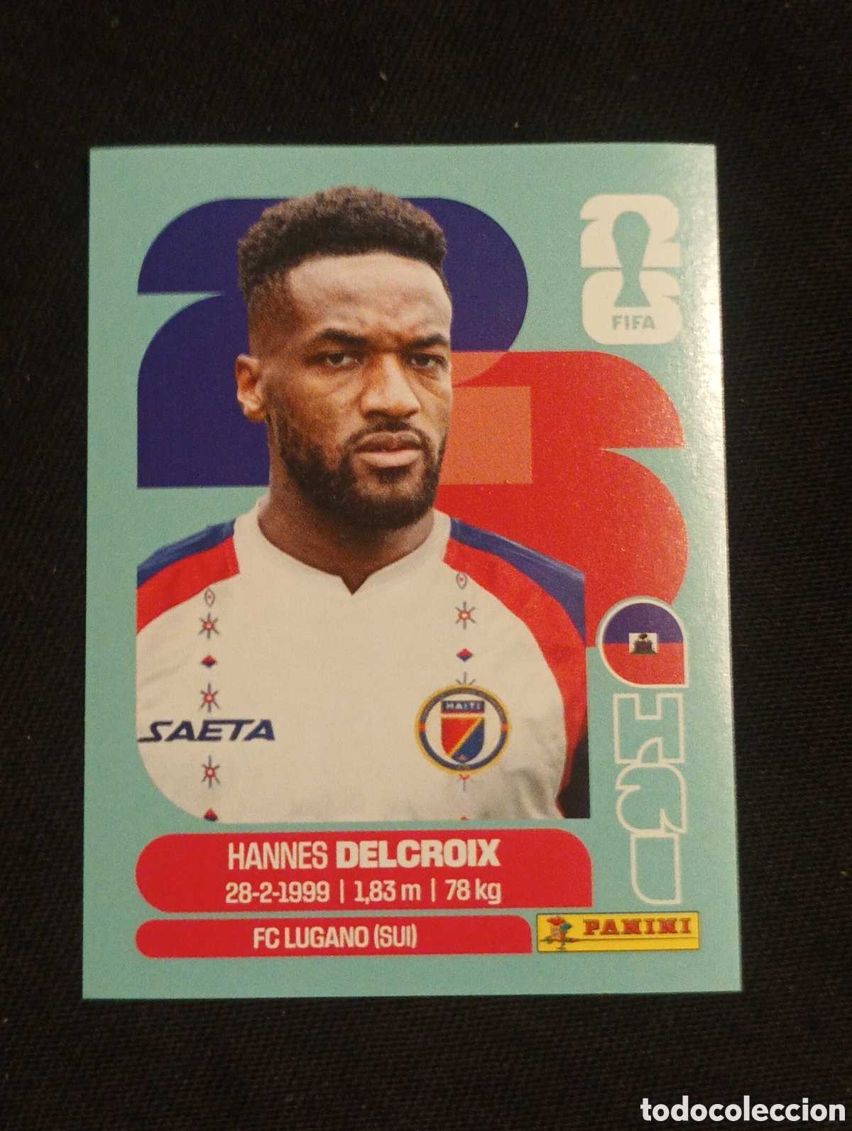 Cromos de f&uacute;tbol: mundial panini 2026 hannes delcroix