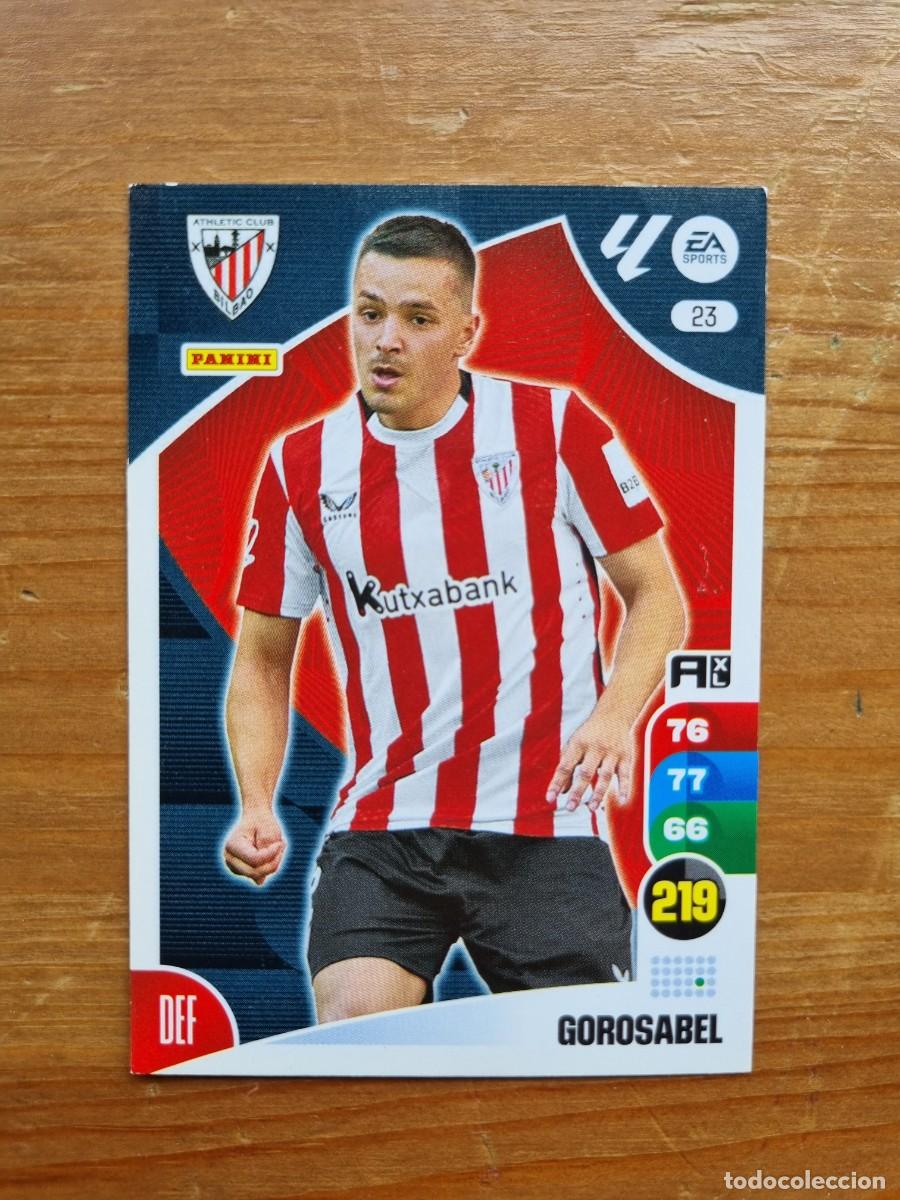 Cromos de f&uacute;tbol: 23 GOROSABEL (Athletic Club de Bilbao). Liga 2024 2025 24 25 Adrenalyn XL (Panini)