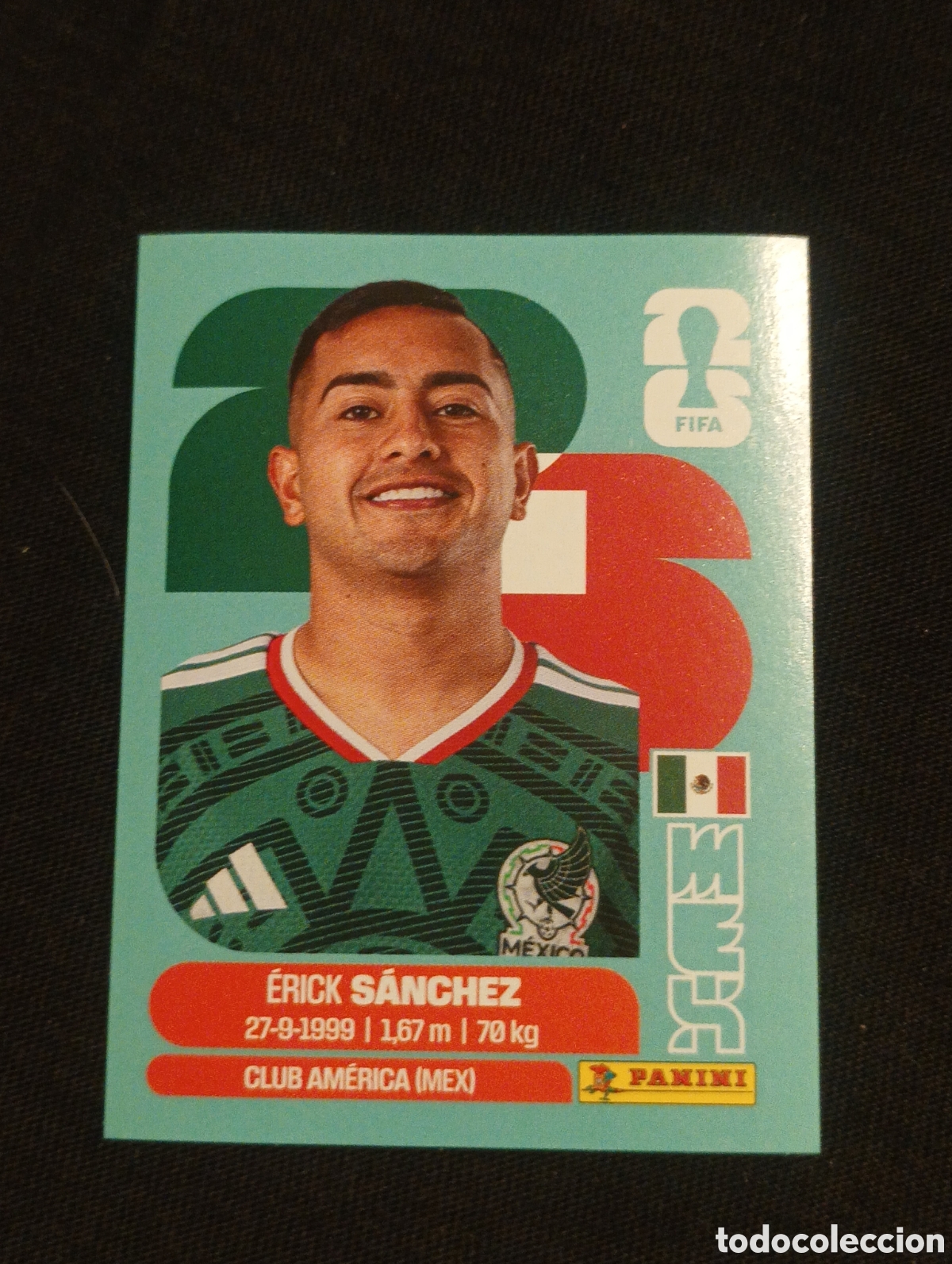 Cromos de f&uacute;tbol: mundial panini 2026 Erick S&aacute;nchez