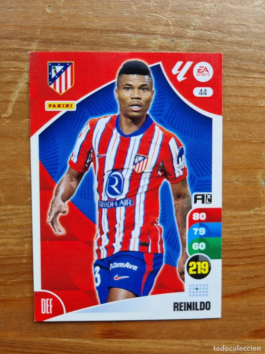 Cromos de f&uacute;tbol: 44 REINILDO (Atl&eacute;tico de Madrid). Liga 2024 2025 24 25 Adrenalyn XL (Panini)