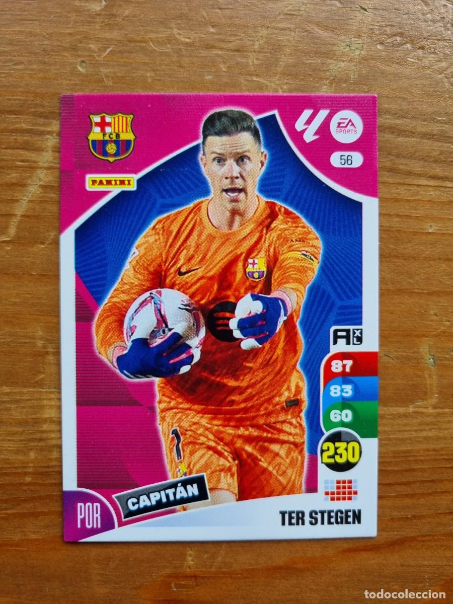 Cromos de f&uacute;tbol: 56 TER STEGEN (FC Barcelona). Liga 2024 2025 24 25 Adrenalyn XL (Panini)