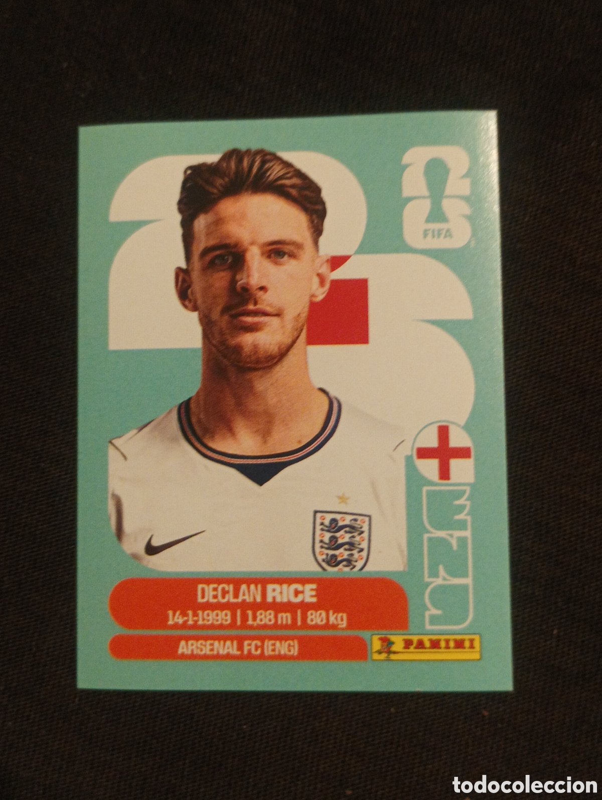 Cromos de f&uacute;tbol: mundial panini 2026 declan rice
