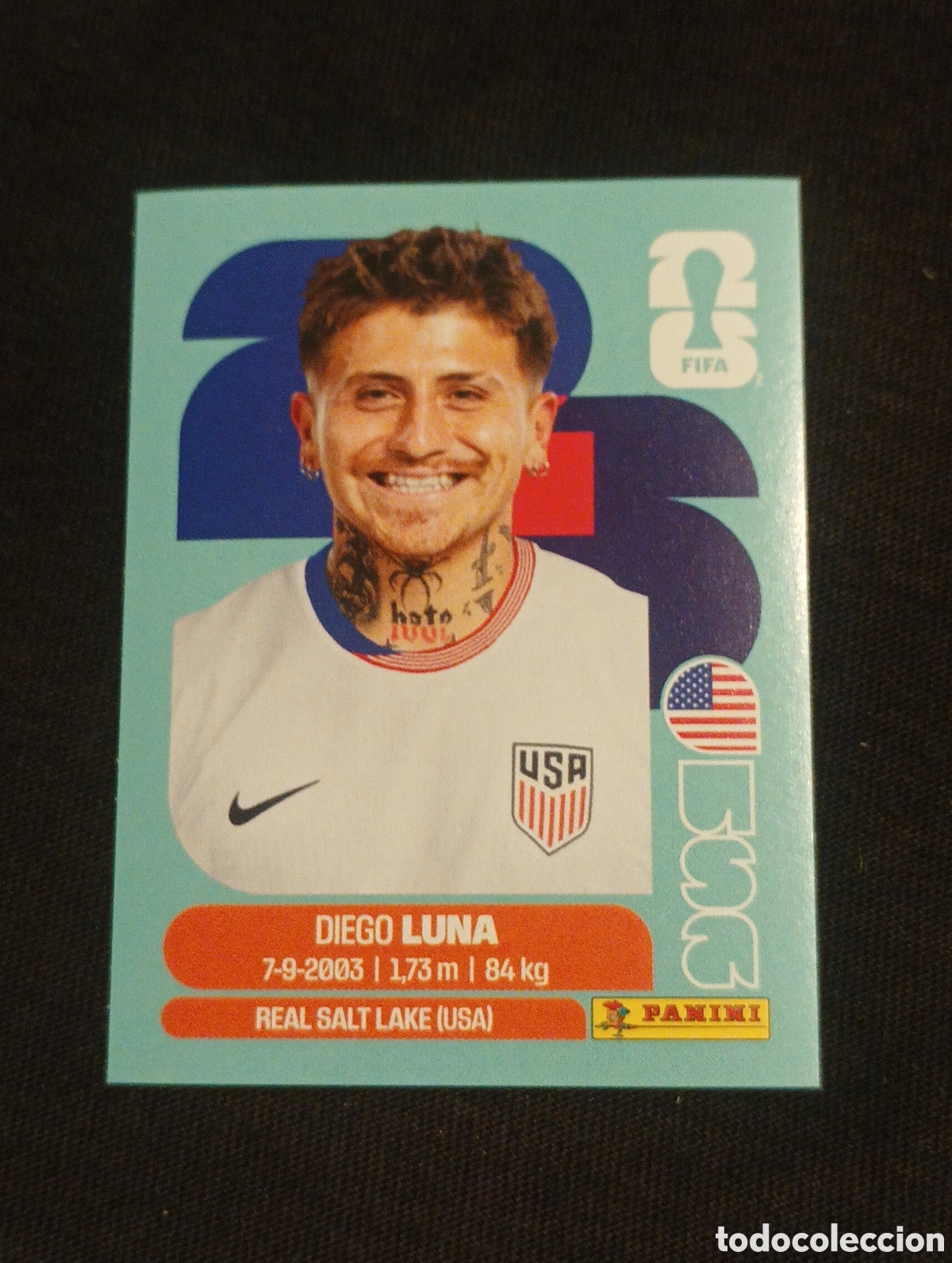 Cromos de f&uacute;tbol: mundial panini 2026 diego luna
