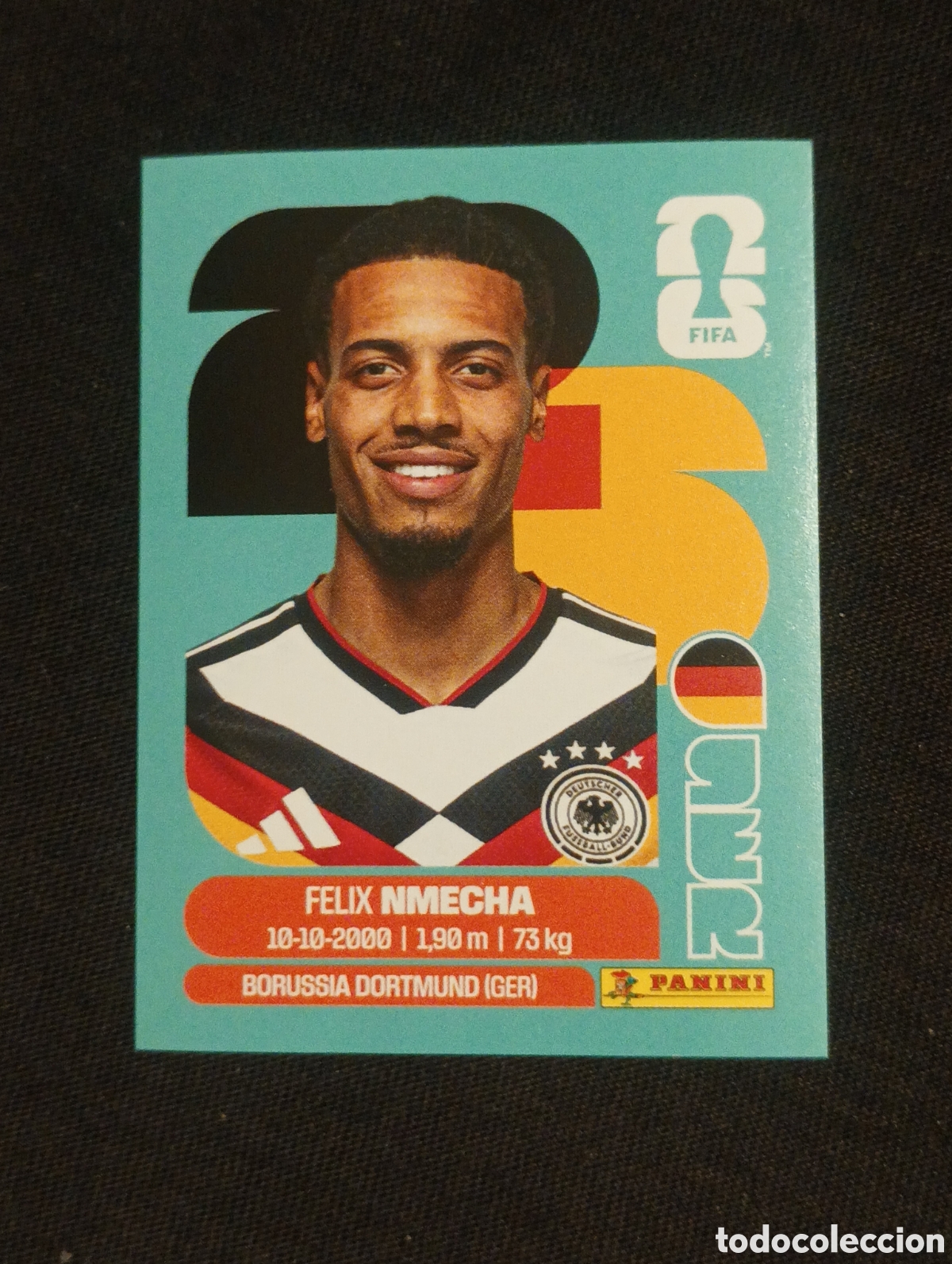 Cromos de f&uacute;tbol: mundial panini 2026 F&eacute;lix nmecha