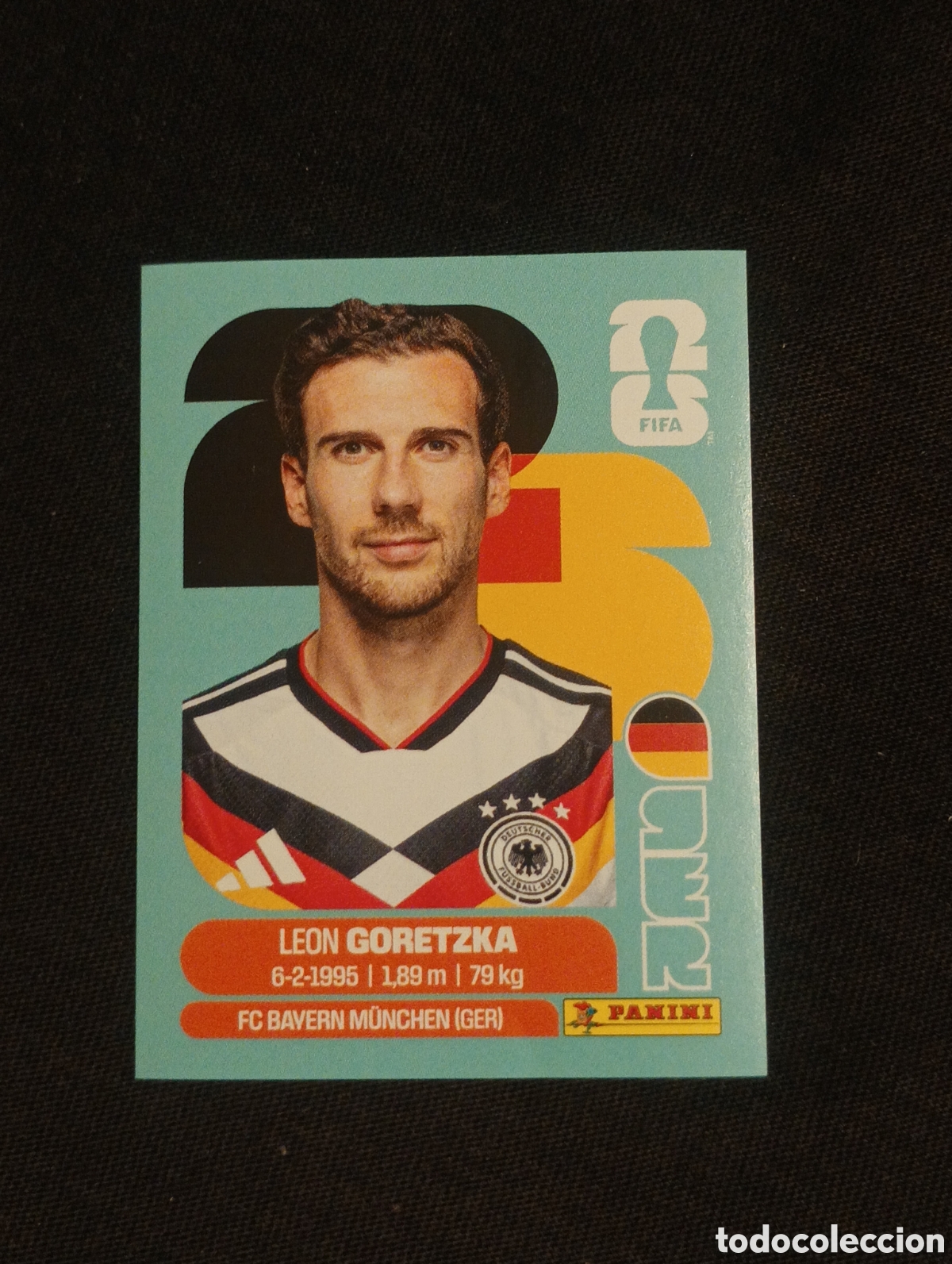 Cromos de f&uacute;tbol: mundial panini 2026 le&oacute;n goretzka
