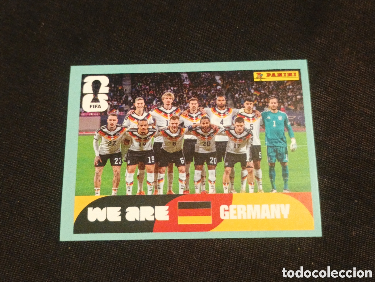 Cromos de f&uacute;tbol: mundial panini 2026 equipo Germany alemania