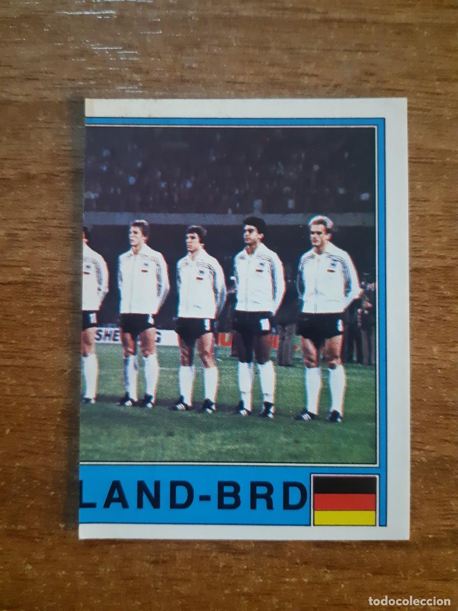 Cromos de f&uacute;tbol: N&deg;35 ALINEACI&Oacute;N DEUTSCHLAND ALEMANIA 2/2 EUROPA 80 PANINI EURO ITALIA 1980. SIN PEGAR NUNCA PEGADO