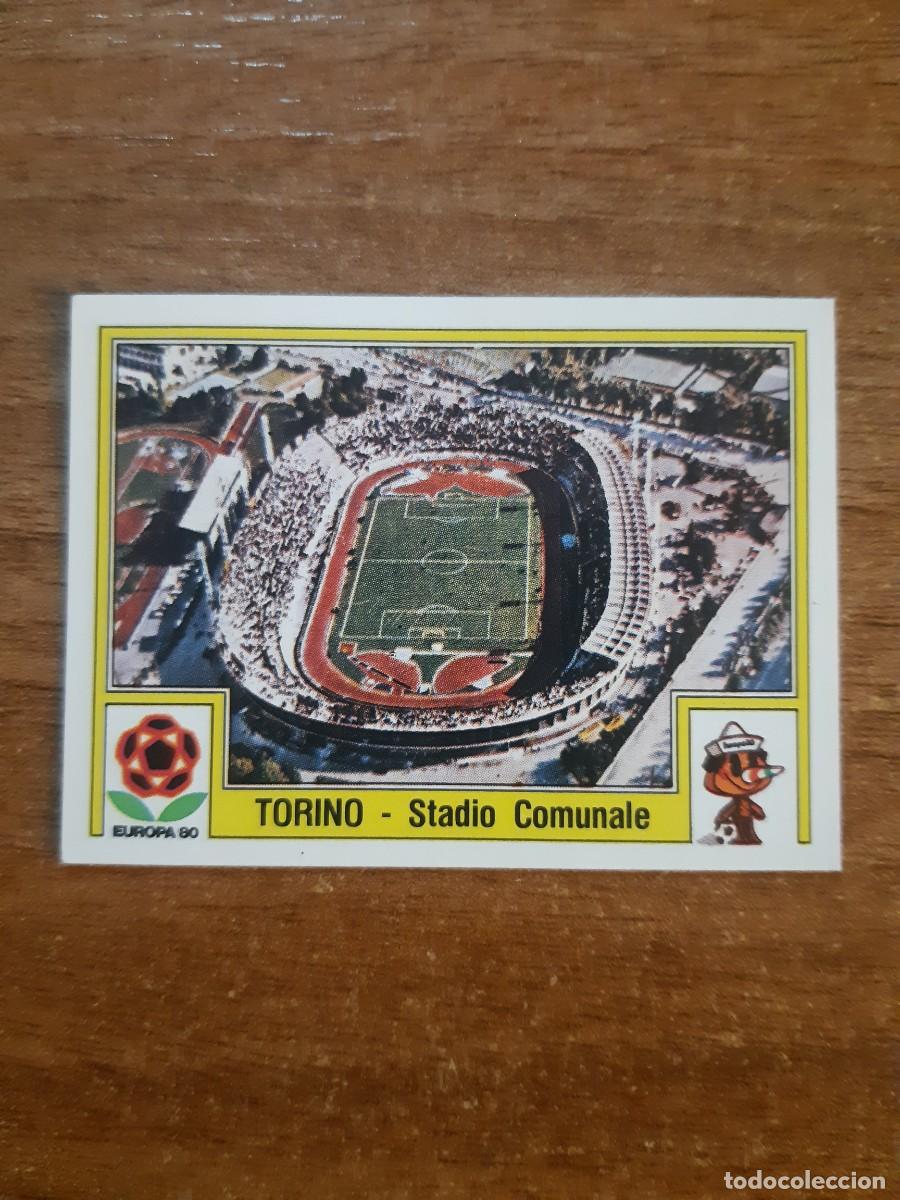 Cromos de f&uacute;tbol: N&deg;26 TORINO ESTADIO COMUNALE EUROPA 80 PANINI EURO ITALIA 1980. SIN PEGAR NUNCA PEGADO