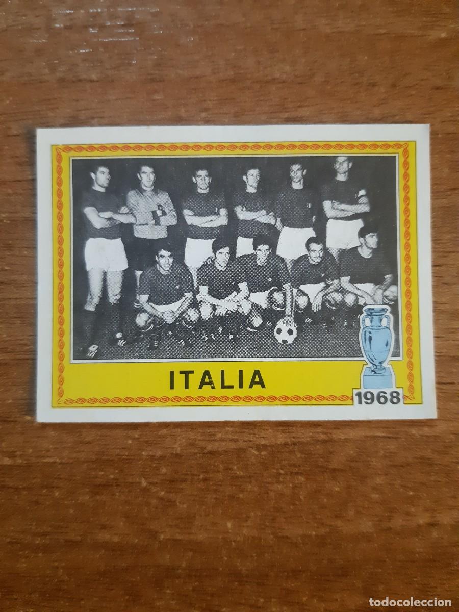 Cromos de f&uacute;tbol: N&deg;14 ALINEACI&Oacute;N ITALIA CAMPEON 1968 EUROPA 80 PANINI EURO ITALIA 1980. SIN PEGAR NUNCA