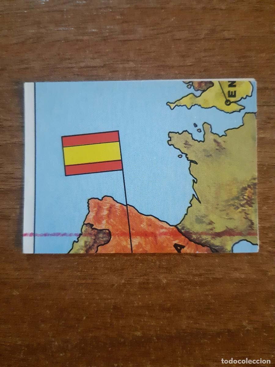Cromos de f&uacute;tbol: N&deg;4 PUZZLE MAPA DE EUROPA 4/9 EUROPA 80 PANINI EURO ITALIA 1980. SIN PEGAR NUNCA