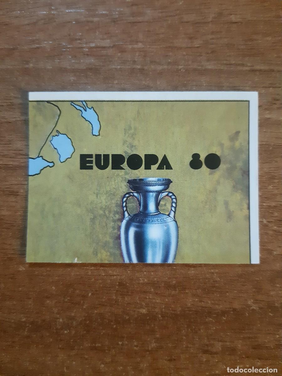 Cromos de f&uacute;tbol: N&deg;3 PUZZLE MAPA DE EUROPA 3/9 EUROPA 80 PANINI EURO ITALIA 1980. SIN PEGAR NUNCA