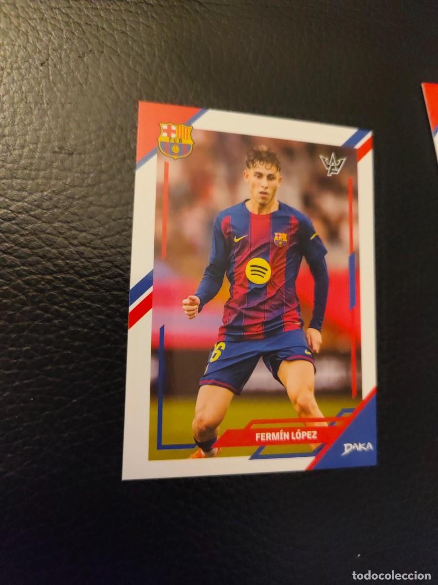 Cromos de f&uacute;tbol: 6-B DAKA FINAL WHISTLE 25 26 FERM&Iacute;N L&Oacute;PEZ BARCELONA BASE PANINI 2025 2026 AAG